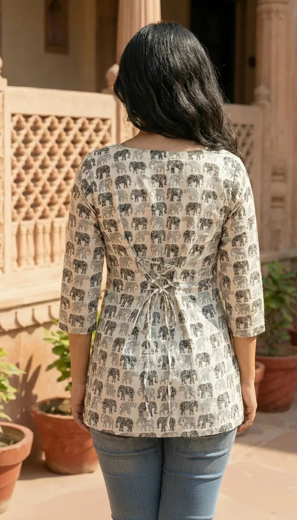 Cotton_Printed_Short_Kurti_With_Adjustable_Chest_Size