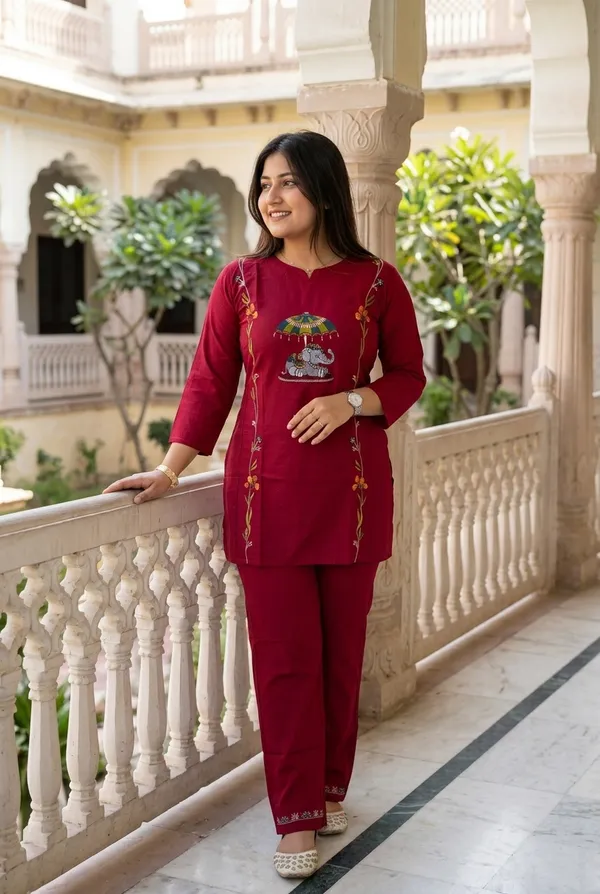 Cotton_Kurti_With_Pant_