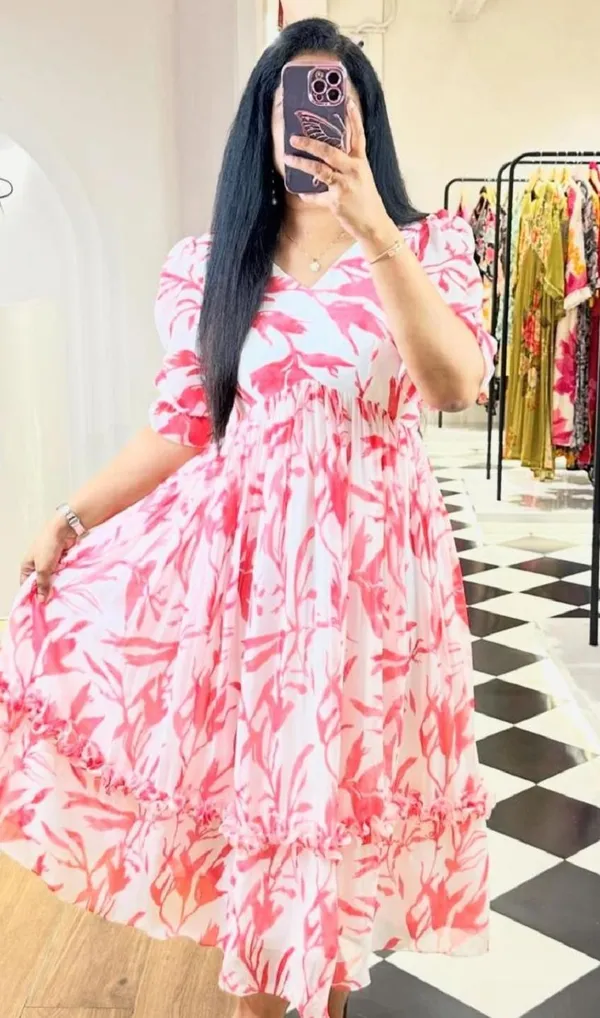 Red_Cotton_Printed_Ethnic_Gown_For_Women