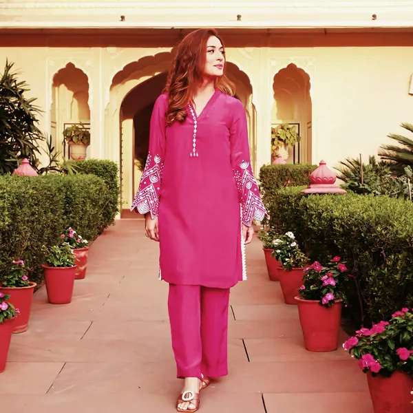 Pink_Rayon_Embroidered_Co_Ord_Set_For_Women