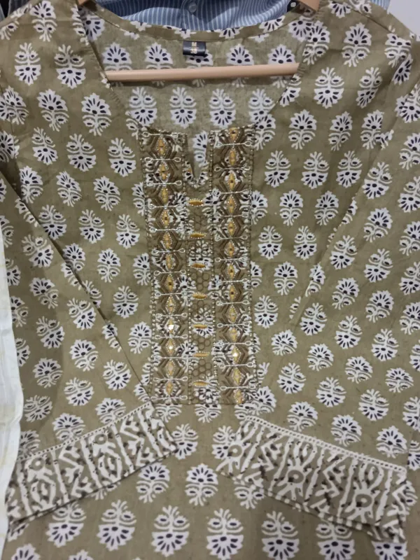 Grey_Cotton_Long_Kurta_Pant_Dupatta_Set_For_Women