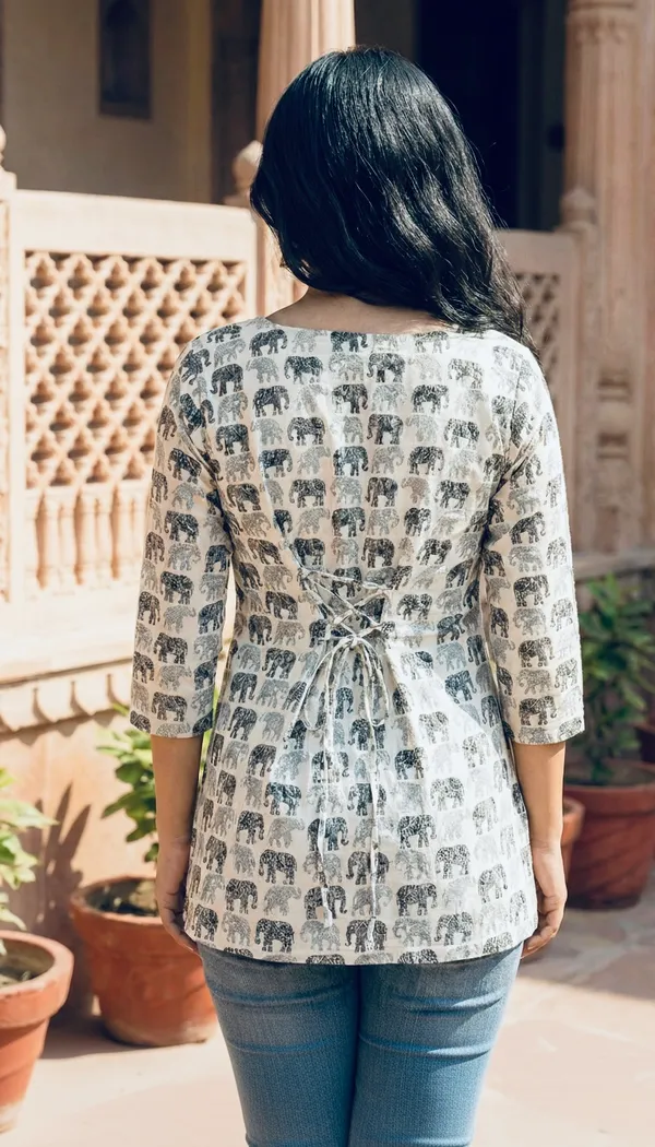 Premium_Cotton_60_60_Printed_Short_Kurtis_For_Summer