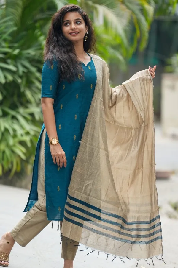 Blue_Kanchi_Cotton_Printed_Kurti_Pant_Dupatta_Set_For_Women