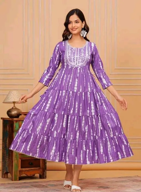 Purple_Cotton_Printed_Ethnic_Gown_For_Women