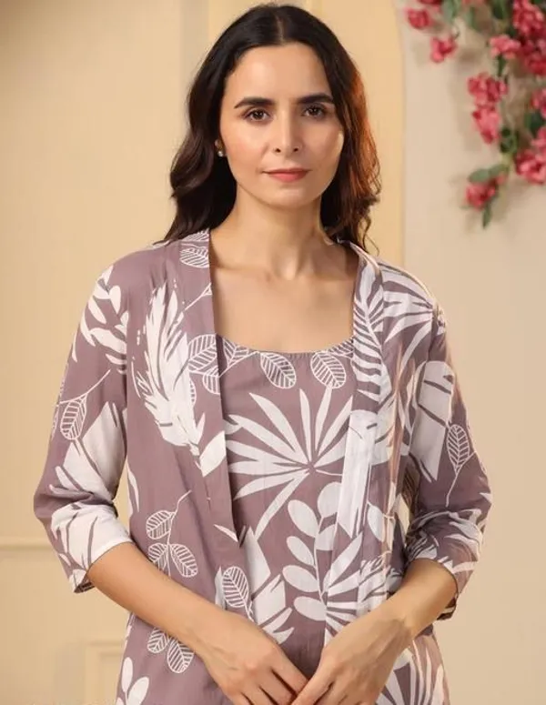 Multicolor_Rayon_Printed_Sleeveless_Top_Shrug_Palazzo_Set_For_Women