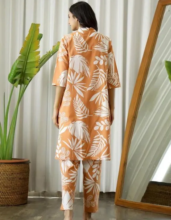 Multi_Cotton_Printed_Sleeveless_Top_Shrug_Palazzo_Set_For_Women