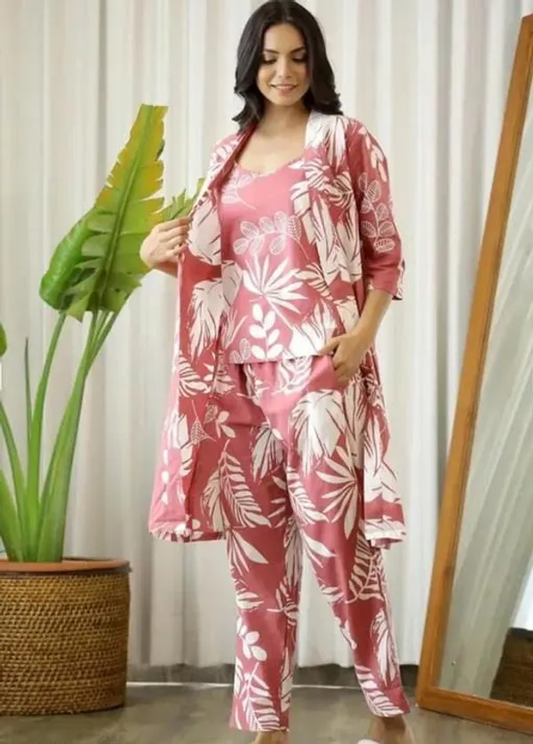 Pink_Rayon_Printed_Sleeveless_Top_Shrug_Palazzo_Set_For_Women