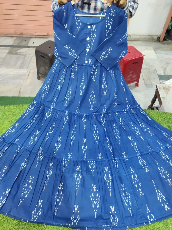 Cotton_Beautifull_Printed_Gown_For_Summer