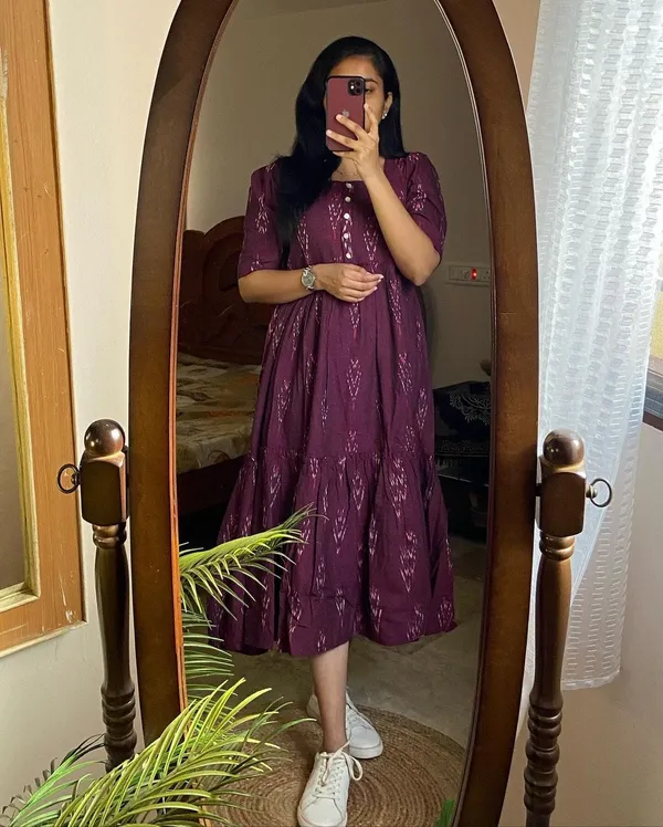 Cotton_Beautifull_Printed_Gown_For_Summer