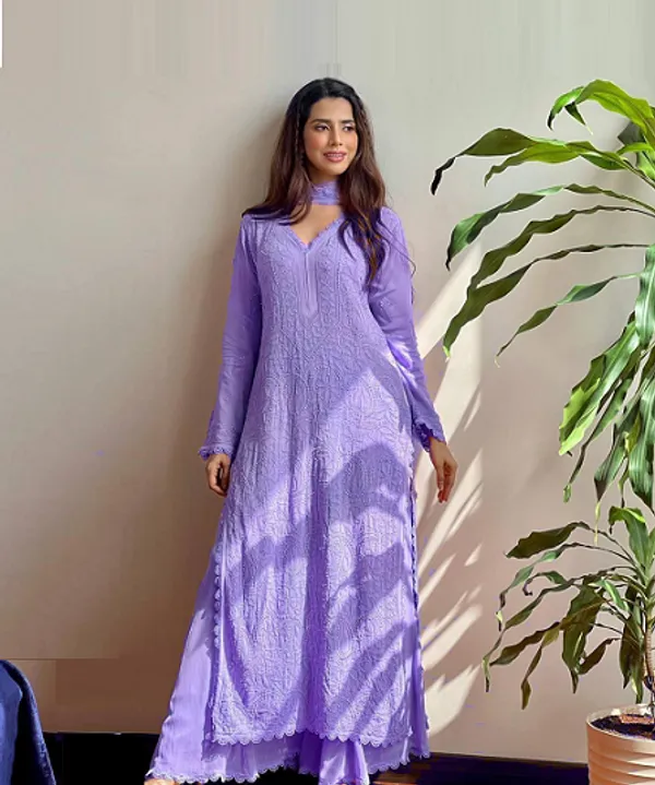 Riddhilya_Women's_Lavander__Chikankari_Embroidered_Anarkali_Kurta_Palazzo_Set_with_Dupatta_|_Festive,_Party_&_Wedding_Wear