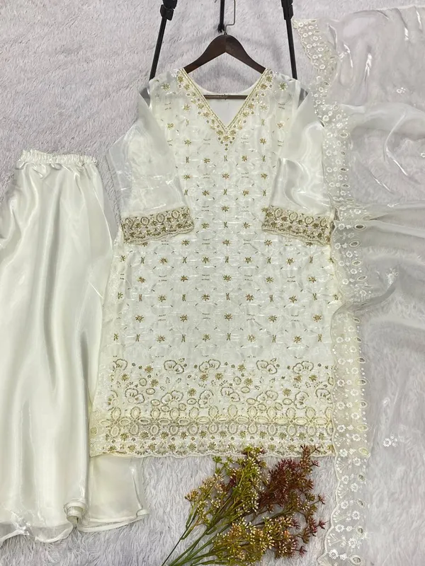 Riddhilya_Ivory_Grace_Gold_Embellished_Kurta_Palazzo_Set_with_Dupatta