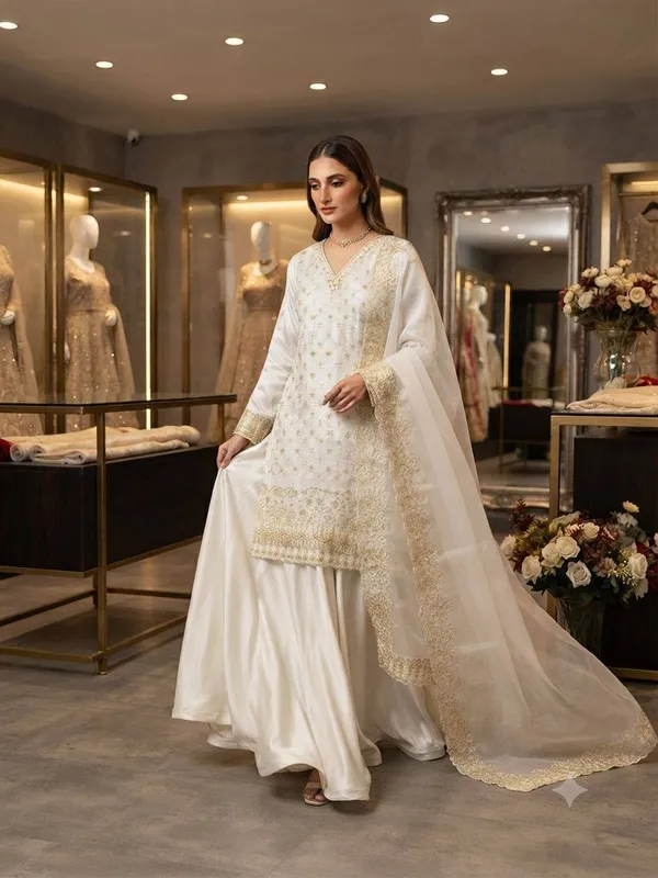 Riddhilya_Ivory_Grace_Gold_Embellished_Kurta_Palazzo_Set_with_Dupatta