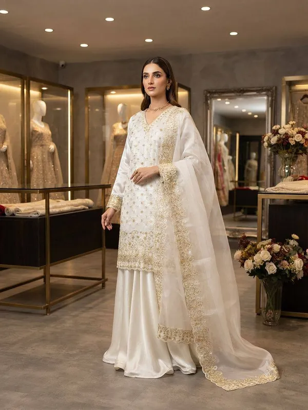 Riddhilya_Ivory_Grace_Gold_Embellished_Kurta_Palazzo_Set_with_Dupatta
