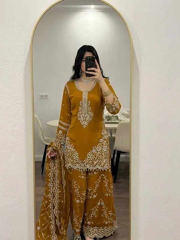 Riddhilya_Mustard_Gold_Embroidered_Palazzo_Suit_Set_with_Dupatta