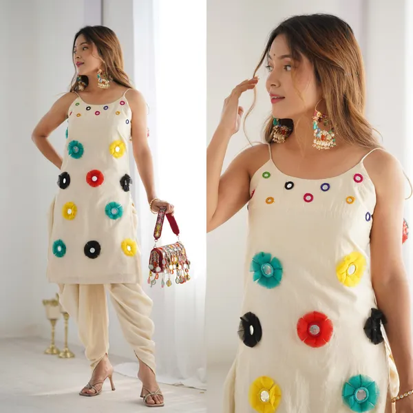 Riddhilya_Women’s_Ivory_Floral_Appliqué_Kurti_with_Palazzo_Set