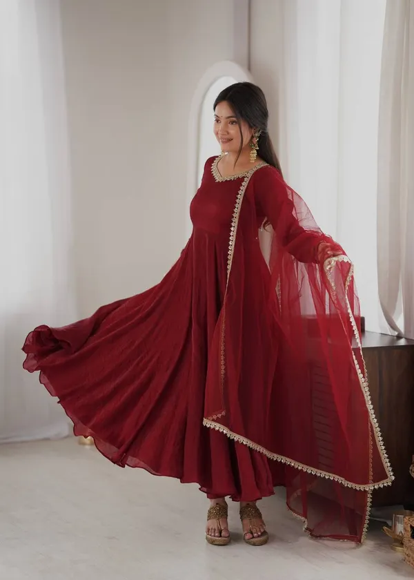 Riddhilya_Women's_Maroon_Georgette_Full_Flare_Anarkali_Gown_with_Dupatta_|_Festive,_Party_&_Wedding_Wear