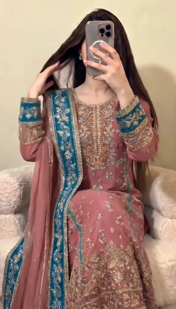 Women's_Blush_Pink_Heavy_Embroidered_Pakistani_Style_Salwar_Suit_with_Teal_Blue_Designer_Dupatta_|_Party_Wear_|_Wedding_Collection