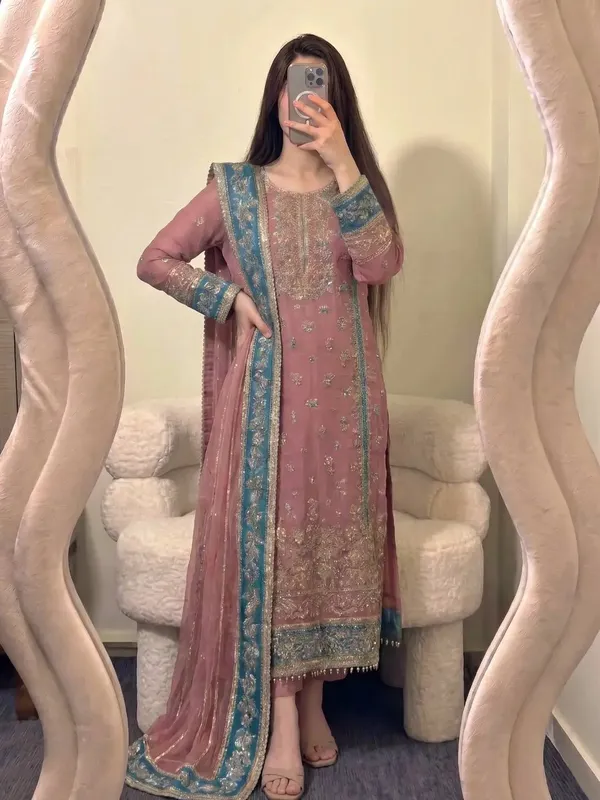 Women's_Blush_Pink_Heavy_Embroidered_Pakistani_Style_Salwar_Suit_with_Teal_Blue_Designer_Dupatta_|_Party_Wear_|_Wedding_Collection