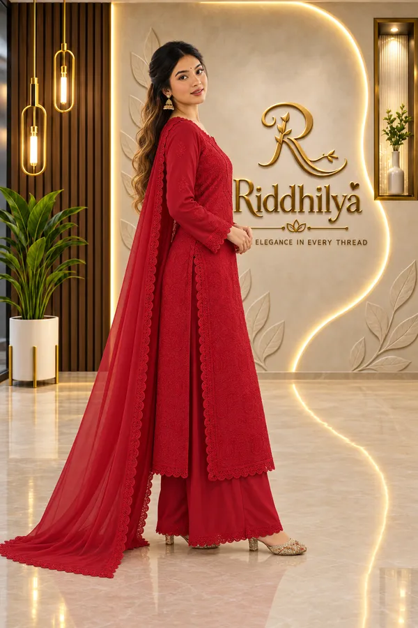 Riddhilya_Women's_Red__Chikankari_Embroidered_Anarkali_Kurta_Palazzo_Set_with_Dupatta_|_Festive,_Party_&_Wedding_Wear