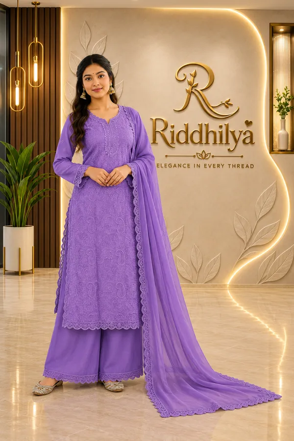 Riddhilya_Women's_Lavander__Chikankari_Embroidered_Anarkali_Kurta_Palazzo_Set_with_Dupatta_|_Festive,_Party_&_Wedding_Wear