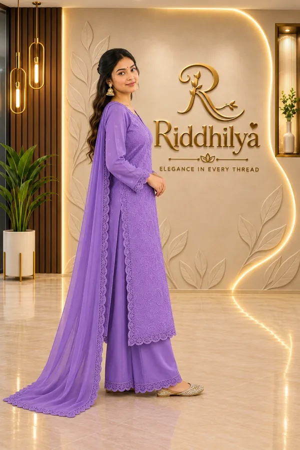 Riddhilya_Women's_Lavander__Chikankari_Embroidered_Anarkali_Kurta_Palazzo_Set_with_Dupatta_|_Festive,_Party_&_Wedding_Wear