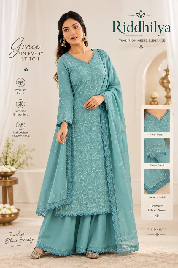 Riddhilya_Women's_Sky__Chikankari_Embroidered_Anarkali_Kurta_Palazzo_Set_with_Dupatta_|_Festive,_Party_&_Wedding_Wear