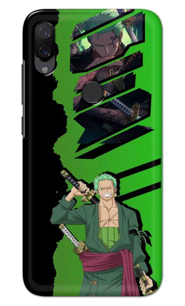 Mi_Play_Back_Cover_Roronoa_Zoro_Printed_Hard_Case