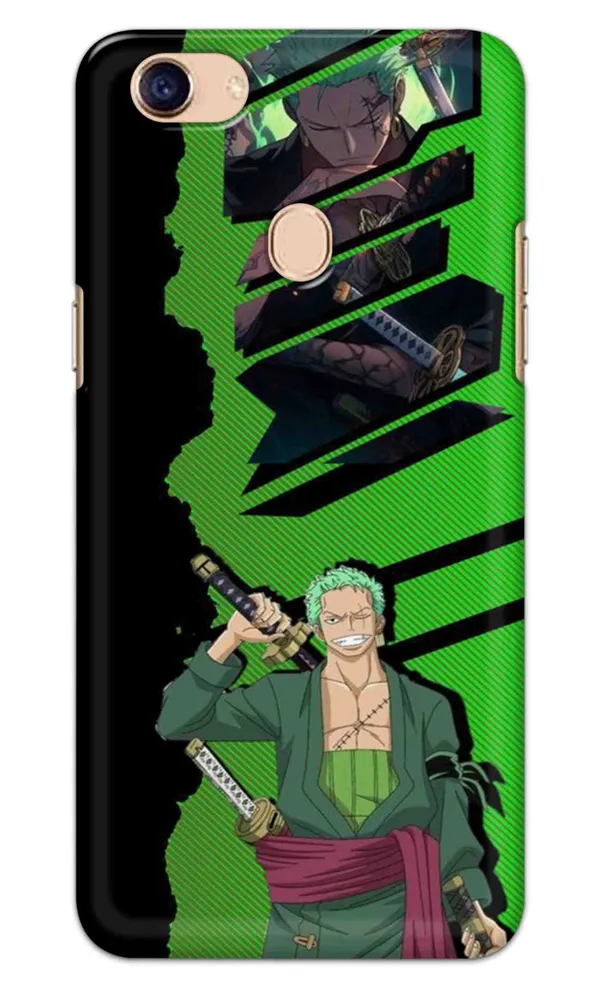 OPPO_F5_Back_Cover_Roronoa_Zoro_Printed_Hard_Case