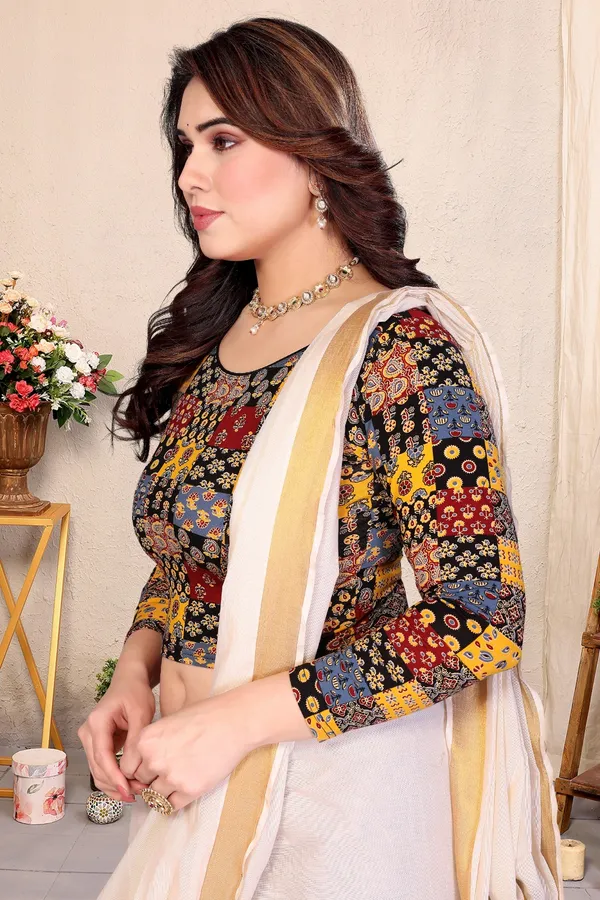 Multicolor_Printed_Full_Sleeve_Blouse_For_Women