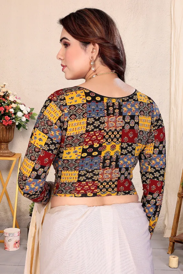 Multicolor_Printed_Full_Sleeve_Blouse_For_Women