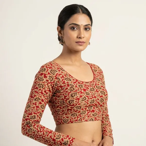 Multicolor_Printed_Full_Sleeve_Blouse_For_Women