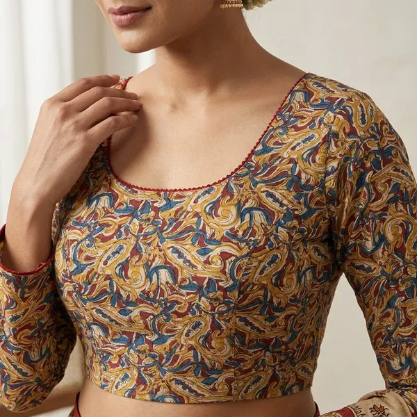 Multicolor_Printed_Full_Sleeve_Blouse_For_Women
