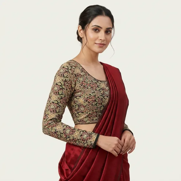 Multicolor_Printed_Full_Sleeve_Blouse_For_Women