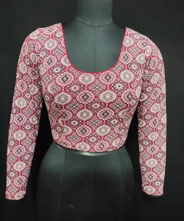 Multicolor_Printed_Full_Sleeve_Blouse_For_Women