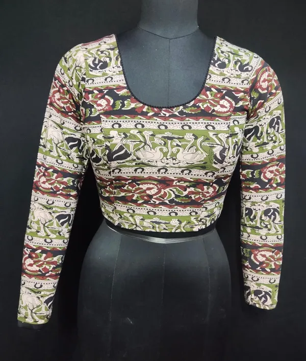 Multicolor_Printed_Full_Sleeve_Blouse_For_Women