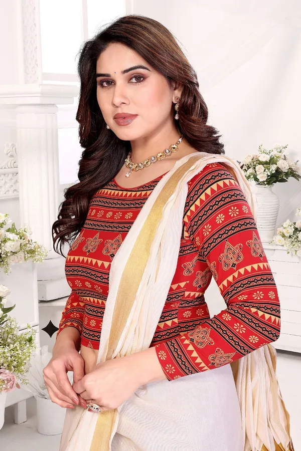 Multicolor_Cotton_Printed_Blouse_With_Traditional_Motifs_For_Women