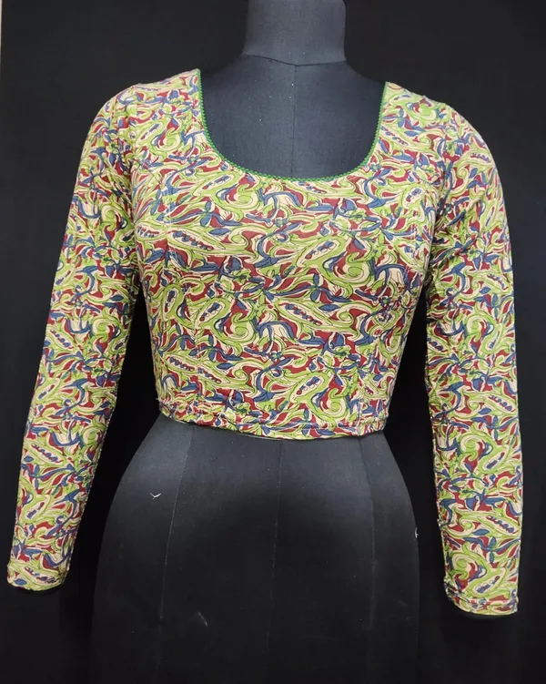 Multicolor_Printed_Full_Sleeve_Blouse_For_Women