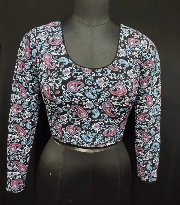 Multicolor_Printed_Full_Sleeve_Blouse_For_Women