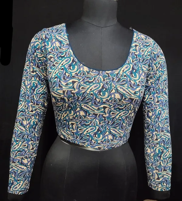 Multicolor_Printed_Full_Sleeve_Blouse_For_Women