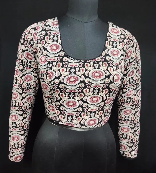 Multicolor_Printed_Full_Sleeve_Blouse_For_Women