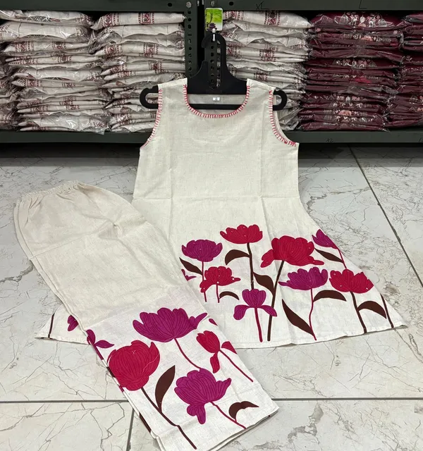 The_Jaipur_Kurti's_Cotton_kurta_suit_set