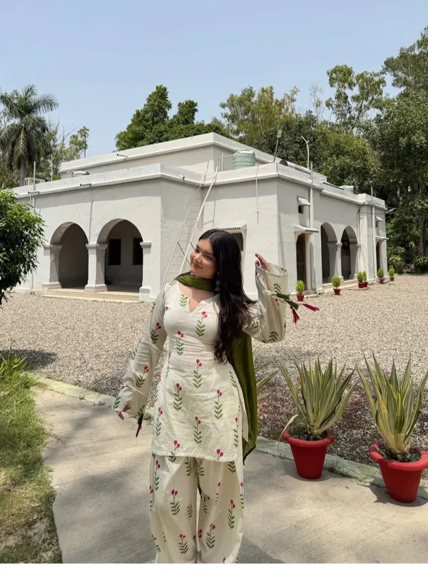 Farsi_green_Cotton_kurta_set