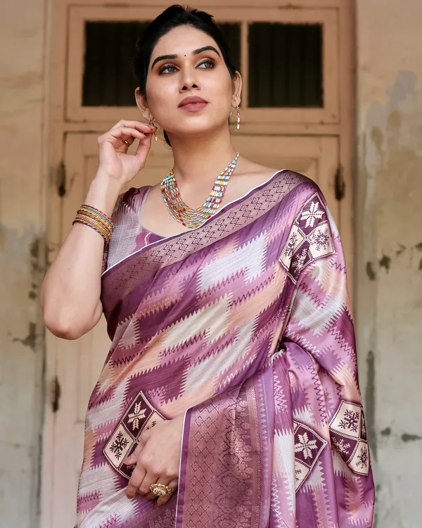 Fairy_Pure_Silk_Saree_With_Gold_Zari_(Unstitched_Blouse_Piece)