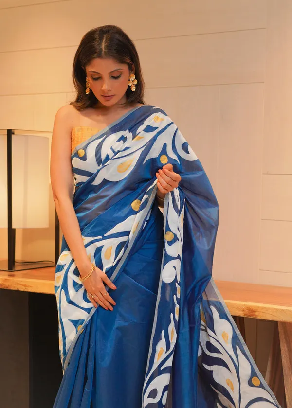 Stunning_Digital_Printed_Blue_Linen__Saree