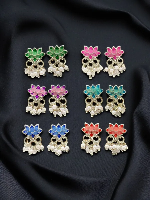 6_Pair_Meenakari_Earrings_for_Girls_and_Women.