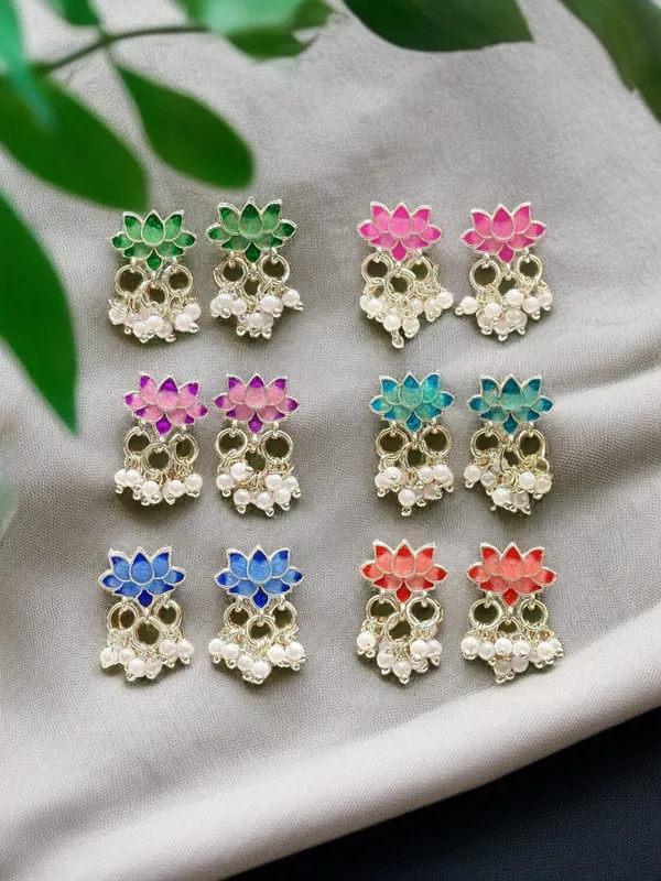 6_Pair_Meenakari_Earrings_for_Girls_and_Women.