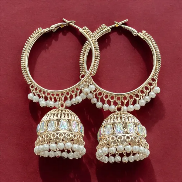 Rose_Gold_Platted_Diamond_Bali_Jhumka_Earrings_for_Girls_and_Women