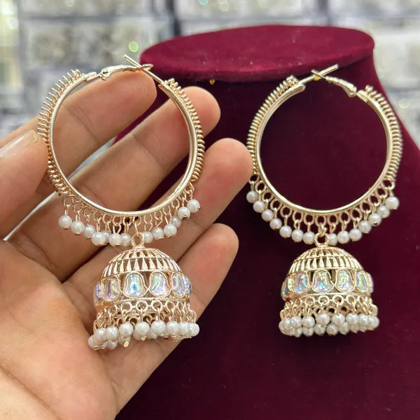 Rose_Gold_Platted_Diamond_Bali_Jhumka_Earrings_for_Girls_and_Women