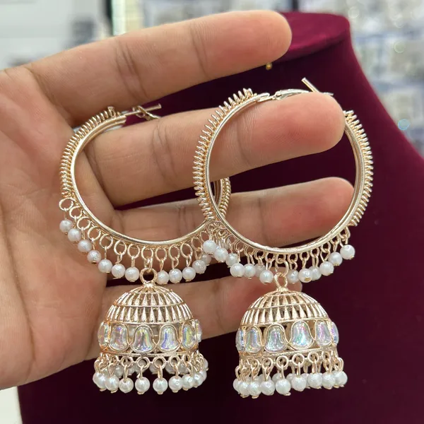 Rose_Gold_Platted_Diamond_Bali_Jhumka_Earrings_for_Girls_and_Women