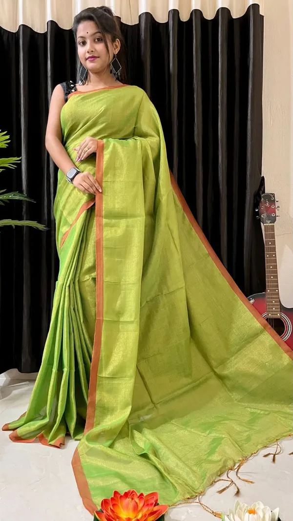 Green_Bengal_Tisu_Handloom_Saree